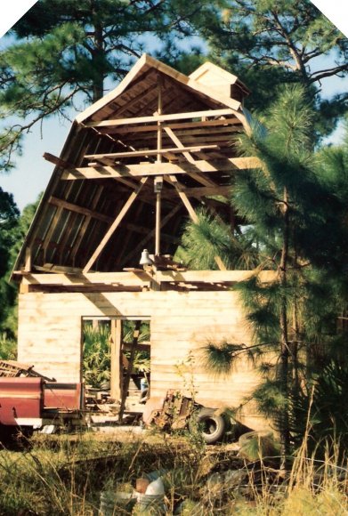 CONVERT POLE SHED TO BARN (6)